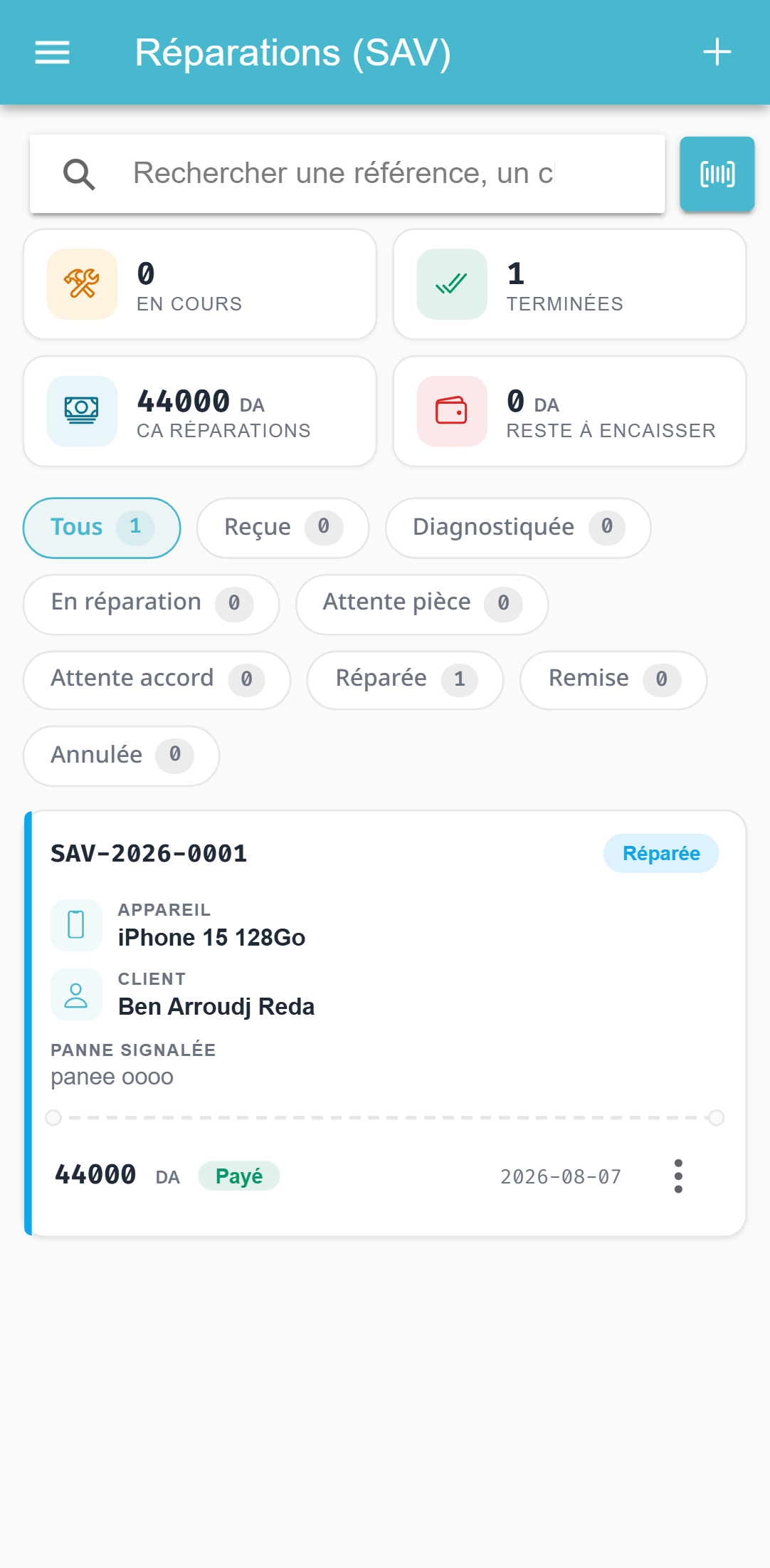 Écran MagtechPro sur téléphone — Réparations / SAV